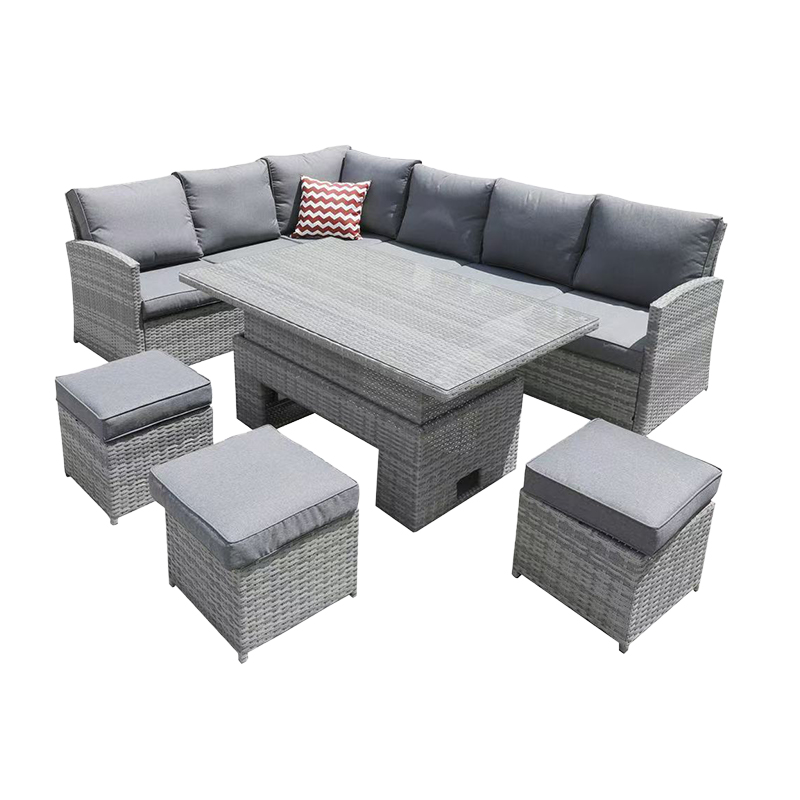 YL-182 6件套铁制户外沙发套装