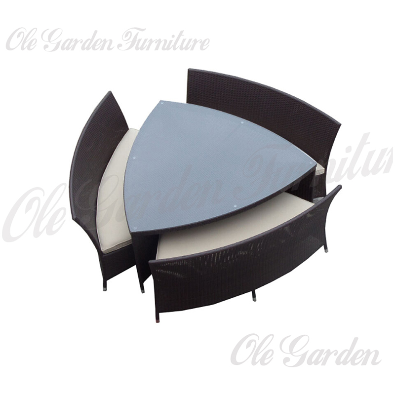 YL-107 4件套三角形户外餐具